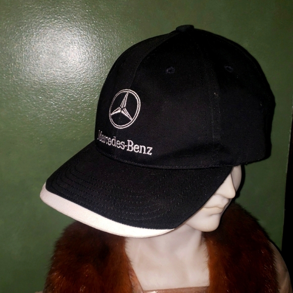 Vintage Rare Mercedes-Benz Adjustable Strapback Trucker Hat Cap - Picture 3 of 8